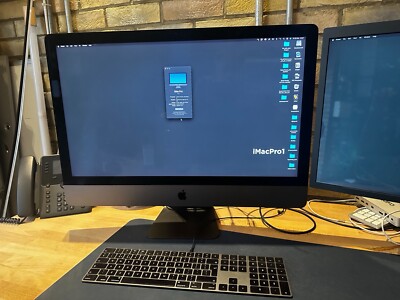 Apple iMac Pro Radeon Pro Vega 64gb 3Ghz 10-core Xeon W+ Magic Mouse & Keyboard