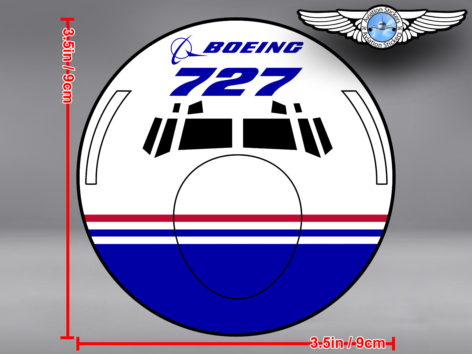 Aviationtag 初B727 紺色 Blue再入荷】PLANETAGS B727 N385PA Pan Am® プレーンタグス