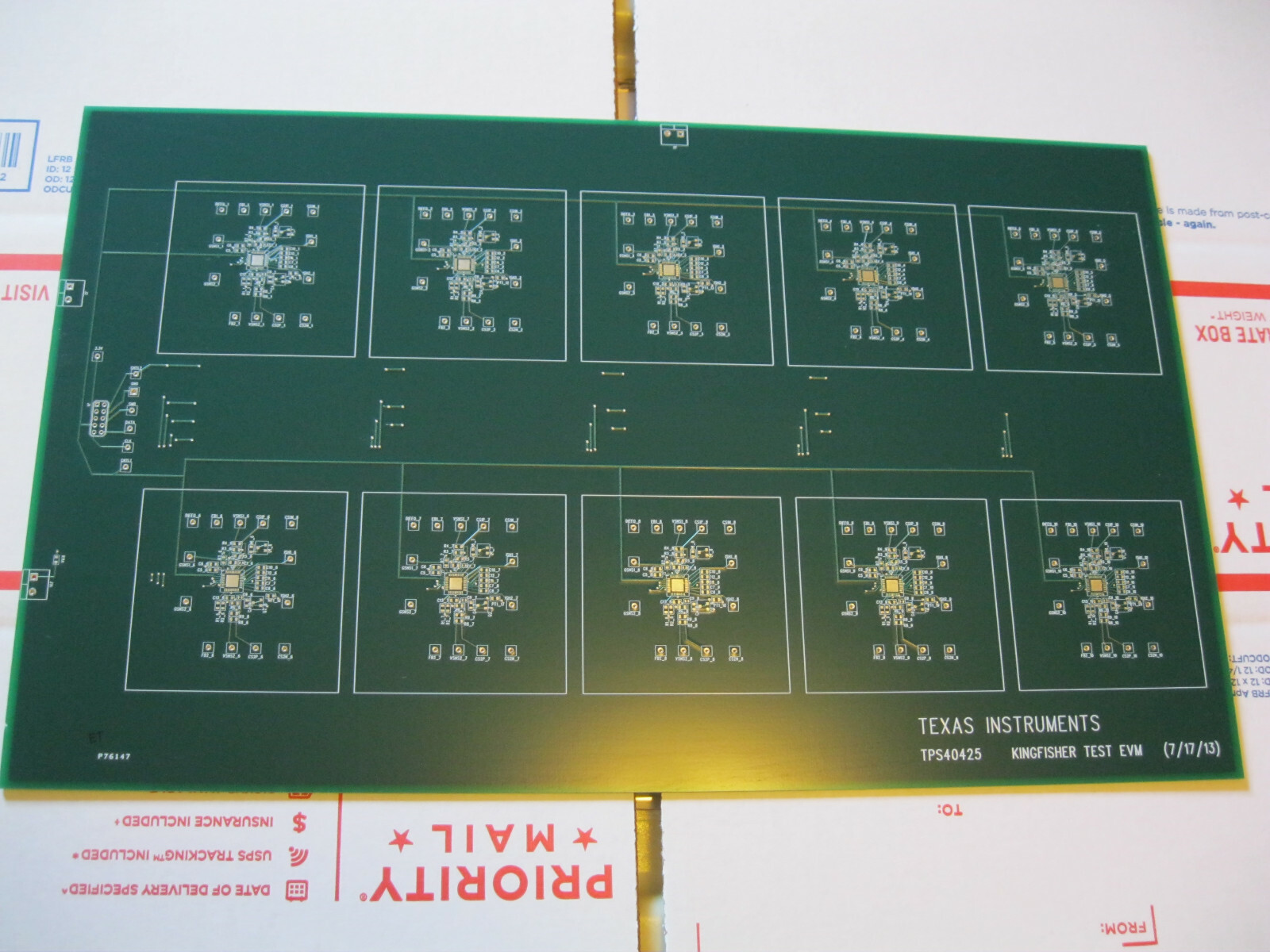 Large Circuit Board Mixed Media Altered Art Steampunk   Texas Instruments