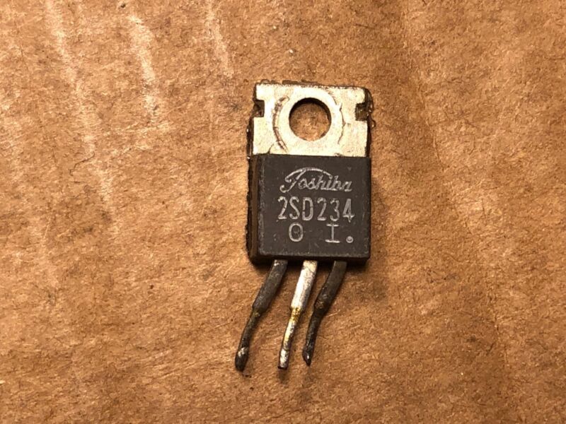 Genuine Vintage Toshiba 2sd234 Transistor For Pioneer Sx-828 D234 Guaranteed (qt