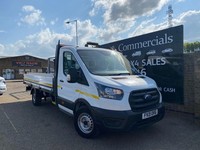 2021 FORD TRANSIT 350 2.0 TDCI 170 PREMIUM DROPSIDE L4 XLWB 135K FSH 3.5T TOWING