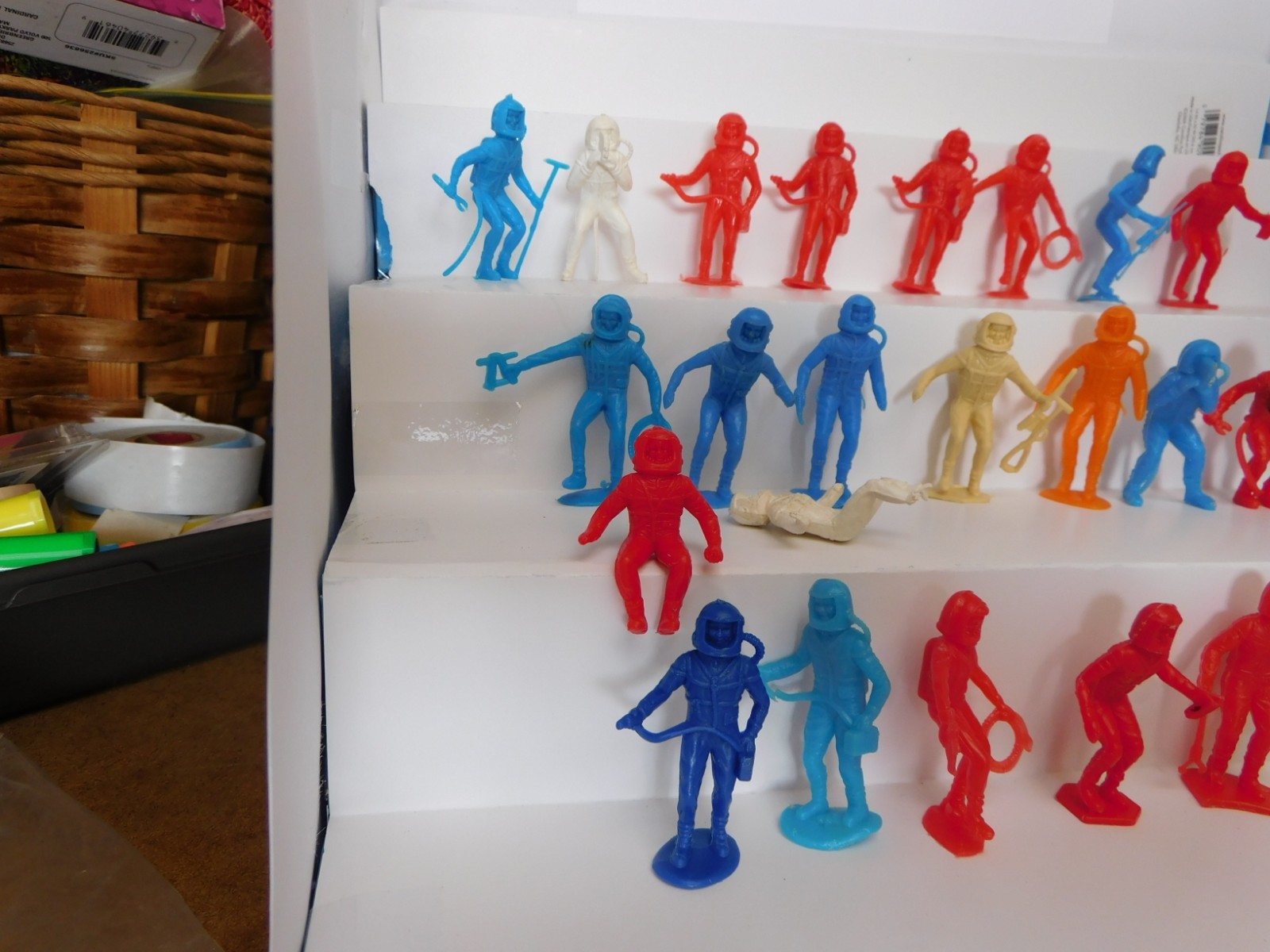 MPC Astronauts Plastic Playset Figures