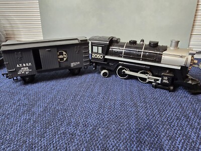 Locomotive Scientific Toys 2050 Train Engine & Box Car G scale w/ Track | Large