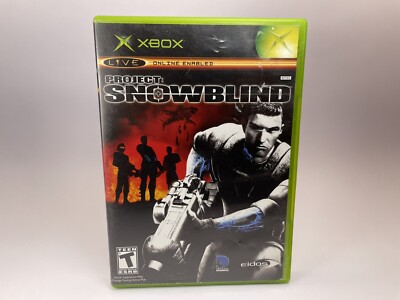 Project: Snowblind (Microsoft Xbox, 2005) Complete CIB Tested