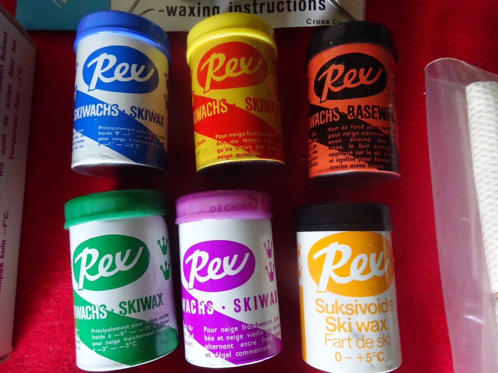 Ski Wax Kit (Swix, Rex)