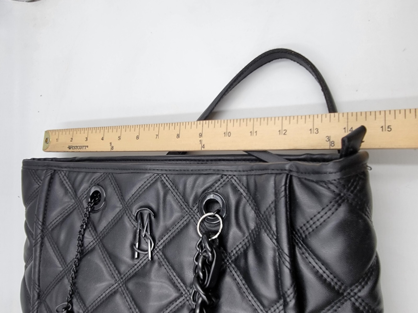 大注目★【STEVE MADDEN】Katt ポーチ付 トート バッグ Steve Madden Katt Faux Leather Quilted Tote with Pouch - Macy's