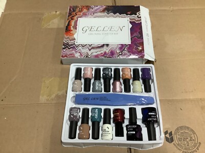 GELLEN GEL NAIL STARTER KIT 16 PIECE