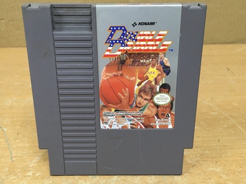 Double Dribble Nintendo NES Video Game Cartridge Basketball Sports