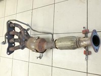 Mazda 3 BL 09-11 MZR 1,6 77KW Katalysator Kat Vorkat mit Abgaskrümmer und Flexrohr Mazda 3 BL 09-11 19.08.2010... Vorschau 2