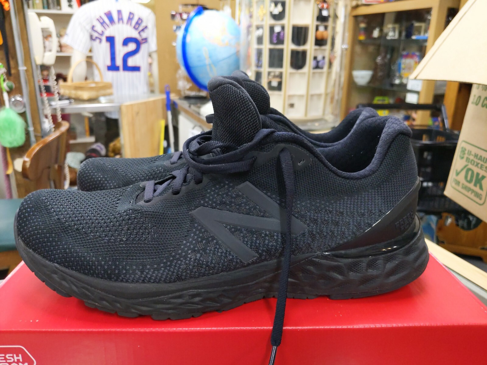 New Balance Fresh Foam Men's Cushioned Running Shoes Size 11 M880T10 EUC  Black: купить с доставкой из США, цена 7 535 руб - (234542888984)