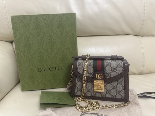 【GUCCI】Mini Ophidia GG Shoulder Bag/追跡可能/全国送料無料 gucci-ophidia-mini-round-