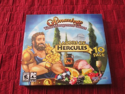 Amazing Time Mgmt Games: Labors of Hercules 10 Pack PC DVD-Rom 2018 