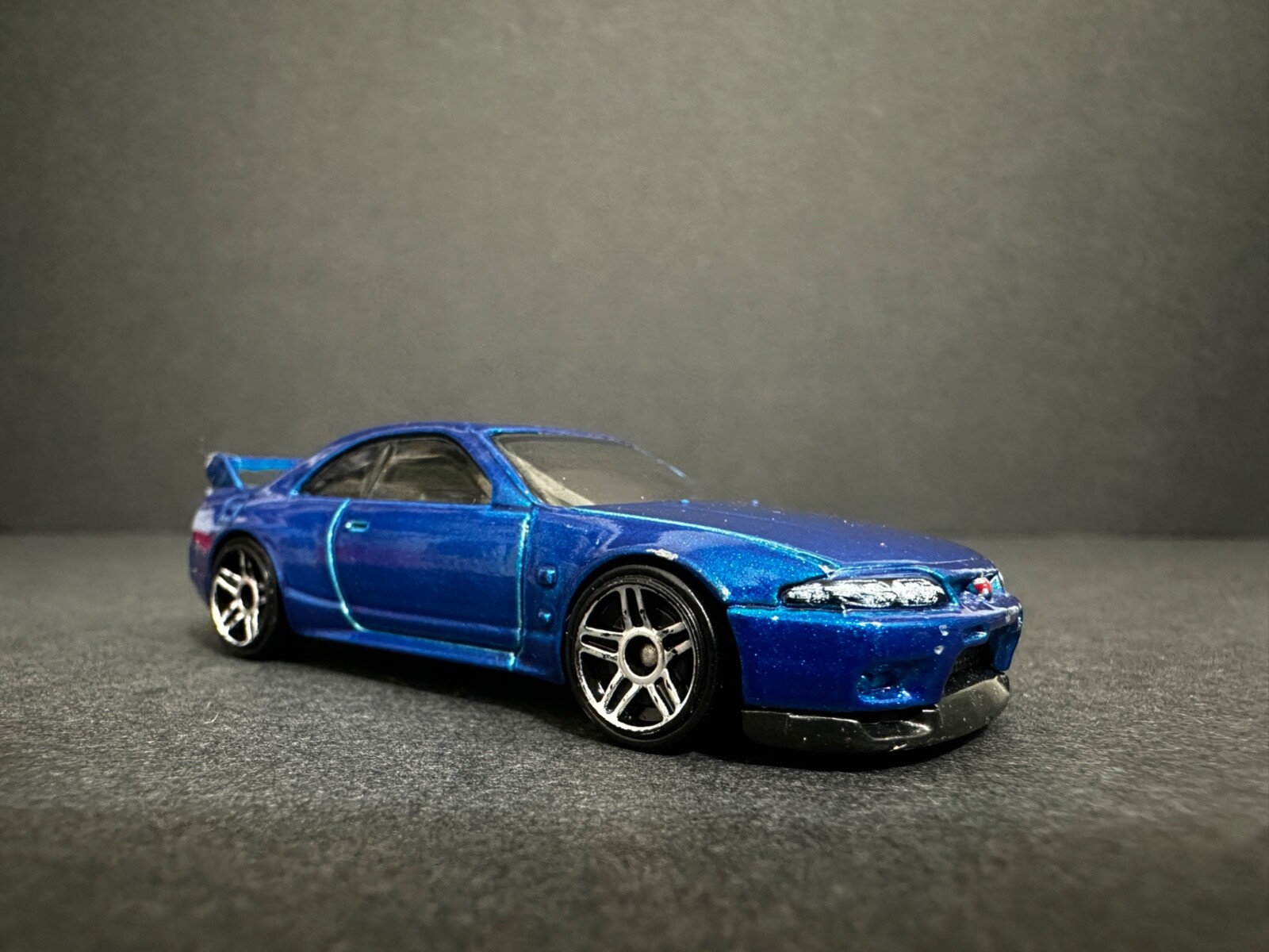 HOT WHEELS Nissan Skyline GT-R R33 Blue Car HW Then & Now