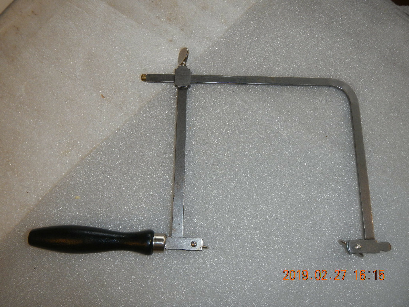 Vintage Jeweler's Watchmaker's ADJUSTABLE SAW FRAME Swest Germany