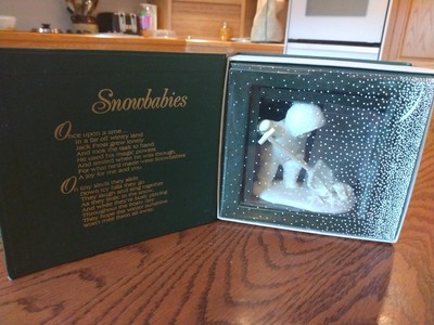 Dept 56 Winter Tales Of The Snowbabies ~ ''So Much Work To Do'' Figurine ~  BOX