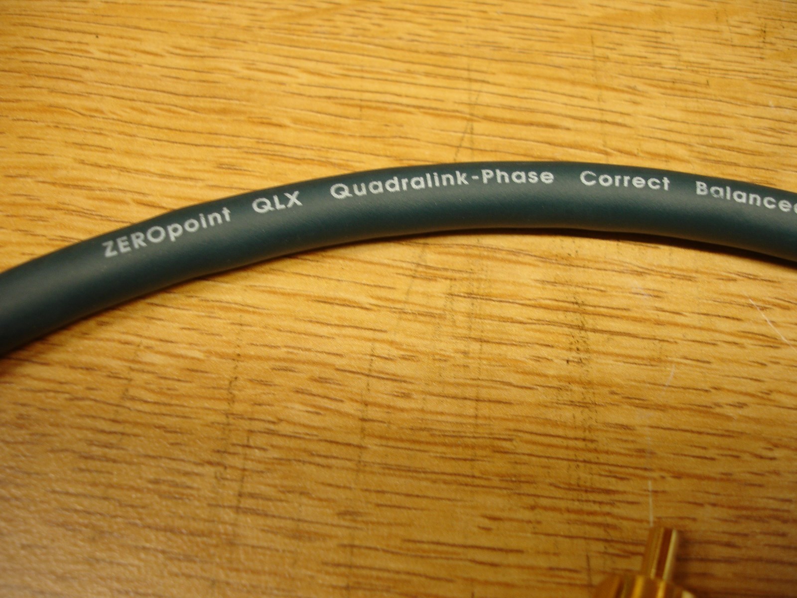 Phoenix Gold - Zeropoint QLX - RCA Interconnect - 3 feet - Vintage - Excellent.