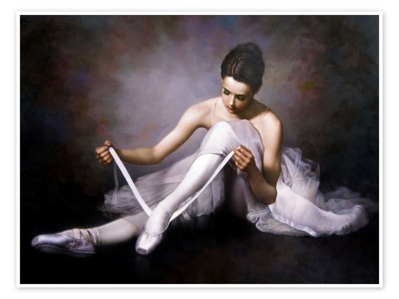 Poster Ballerina Iii - Yoo Choong Yeul
