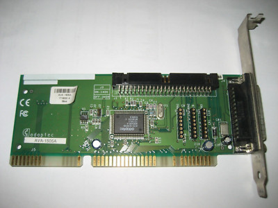 Adaptec ISA PC/AT AHA-1505A SCSI Host Adapter Works