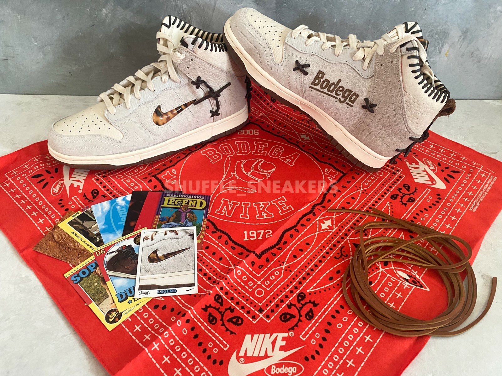 nike dunk high bodega legend