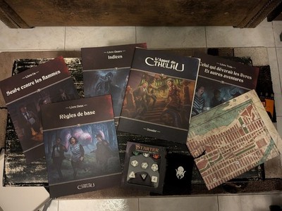 Jeux de rôle - L'Appel de Cthulhu - Boîte de base