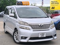 2011 Toyota Vellfire 2.4 Petrol Automatic 7 Seats Roof LED ULEZ Compliant MPV Pe