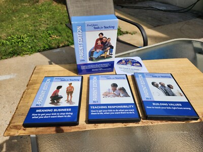 Fred Jones: Tools For Teaching Parent Edition [3 DVD Set] Disk & Cases