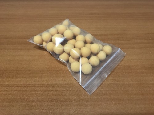 50 Yellow Rubber Paintball .68 Cal For SelfDefense, Target, Wildlife Control