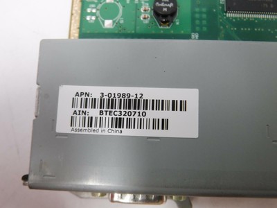 ADIC 2-00216-06 Library Control Blade Card 3-01989-12 from Quantum Scalar i500