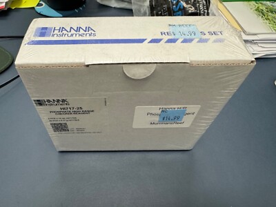HI717-25 Phosphate High Range Checker Reagents (40 Tests) - Hanna Instruments