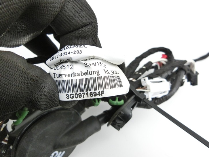 Fascio cablaggio Kit cavi elettrici per Portiera e Alzacristallo posteriore Dx VW Passat B8 3G 14-19 - Bild 4