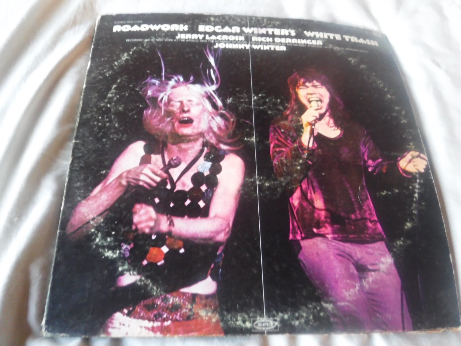 Edgar Winter's White Trash ‎– Roadwork - Epic ‎– PEG 31249