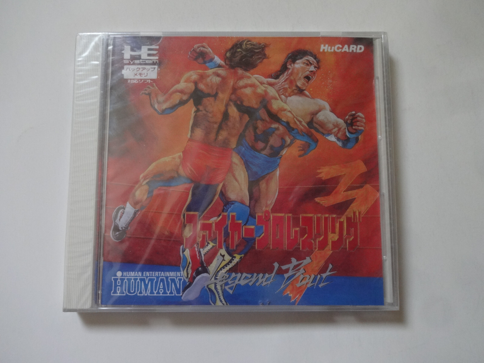 FIRE PROWRESTLING 3 LEGEND BOUT NEC PC-Engine Hu-Card 1992