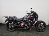 KAWASAKI VULCAN S ** CRASH PROTECTORS - WRAPPED - MOT FEB 2027 **