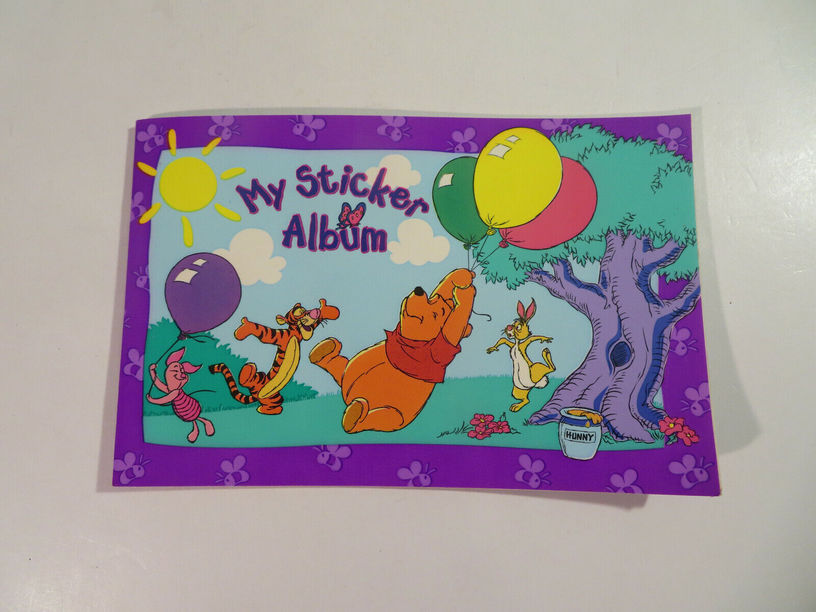 Vintage 90s Winnie the Pooh Sticker Album Blank Pages No Vintage 90s Winnie the Pooh Sticker Album Blank Pages No