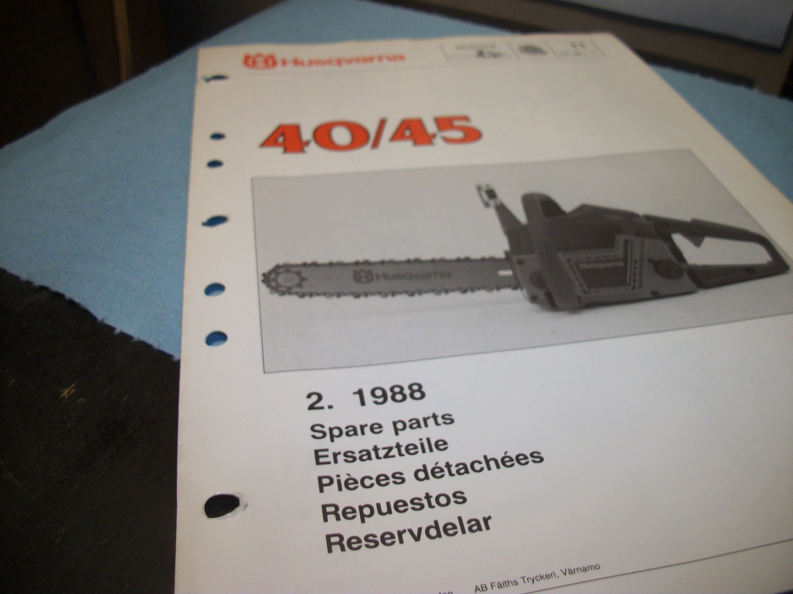 HUSQVARNA 40/45 CHAINSAW 