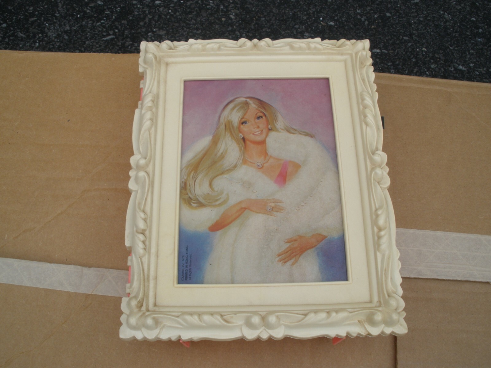 Barbie ウォールペーパー ヴィンテージ品 VINTAGE MATTEL BARBIE WALL SAFE 1978 WORKS (NO KEYS) (T35