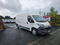 2017 ON 66 PLATE CITROEN RELAY 35 L3H2 130BHP LWB DIESEL VAN 88K ULEZ FREE ZONE