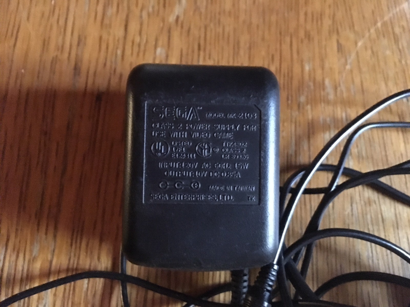 Original Sega Genesis Model 2 AC Adapter Power Supply MK-2103 & AUTO RF SWITCH