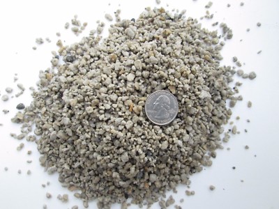 5 QTS  PUMICE - 1/4'' - 1/8''- Bonsai Soil & Succulents- SCREENED