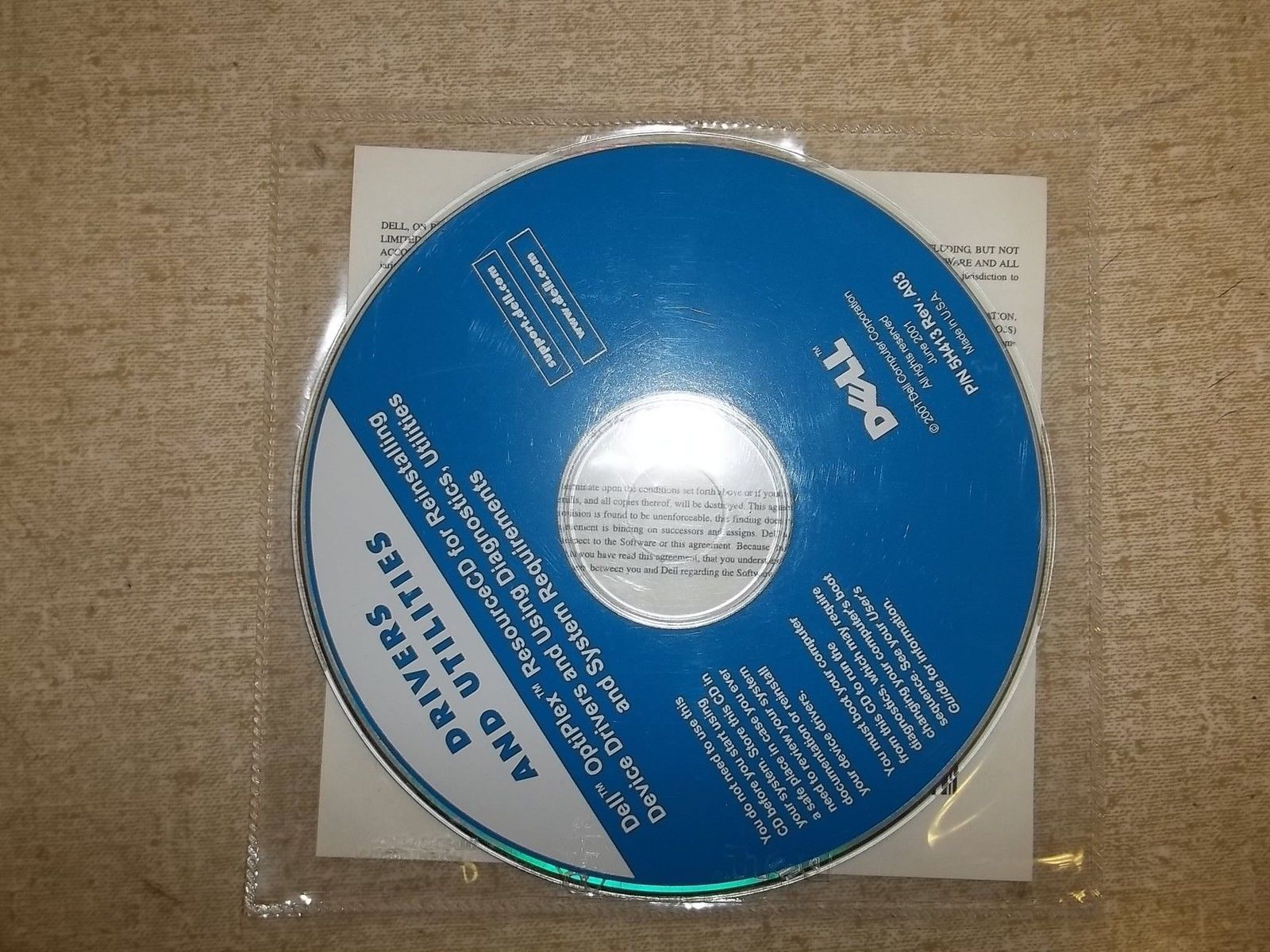 Software del sistema operativo Dell-Versión en Inglés