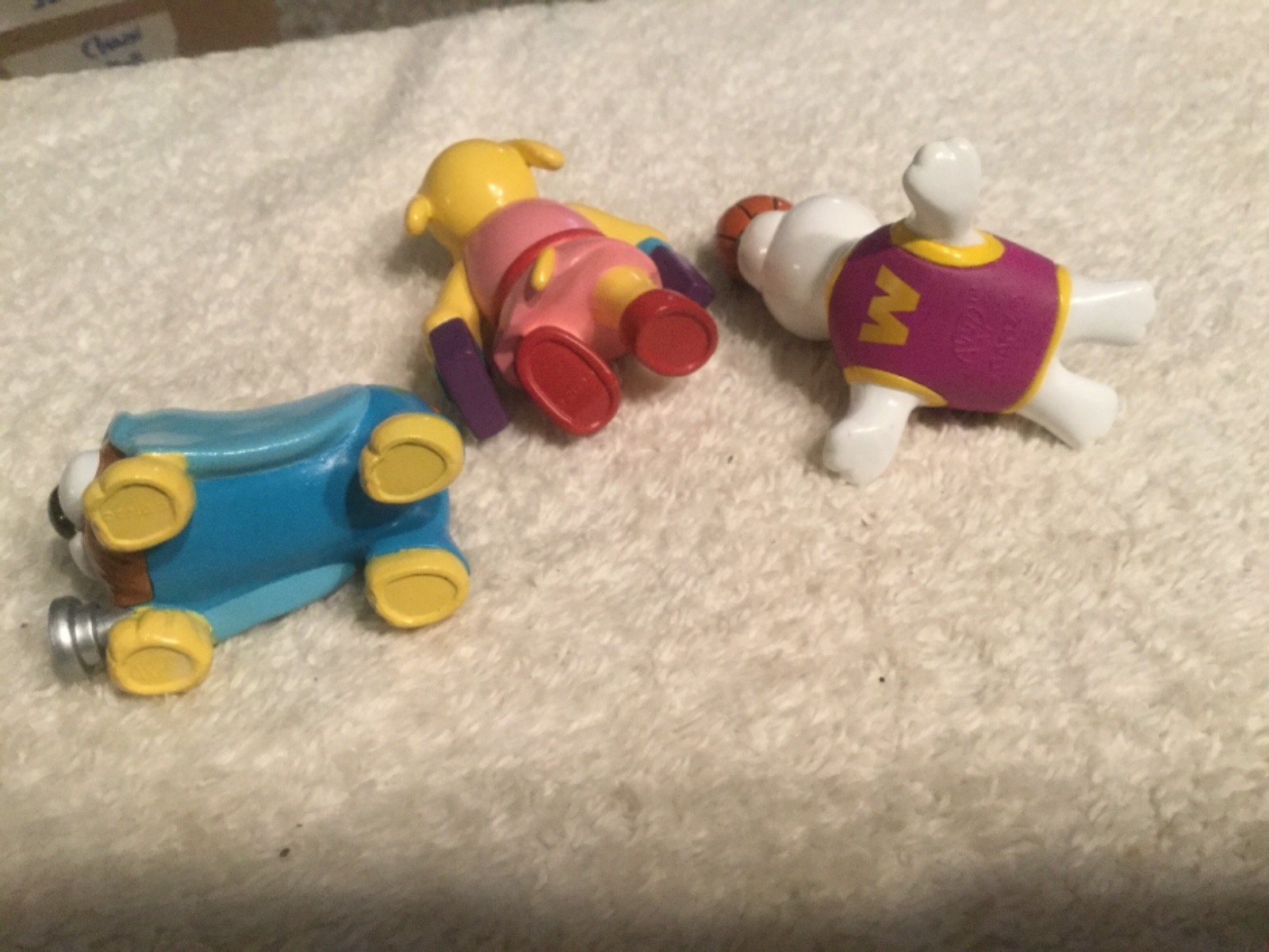 Ganz Webkinz Figures Set of 3 DogS, Seal.  no codes