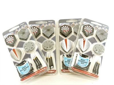 4x Unicorn 77800 Soft Tip Darts Level 3 Accessory Kit MX145 Sportcraft Dart Tool