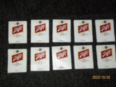 SCHLITZ MATCH BOOKS, UNUSED, NEW CONDITION (10 BOOKS OF MATCHES)