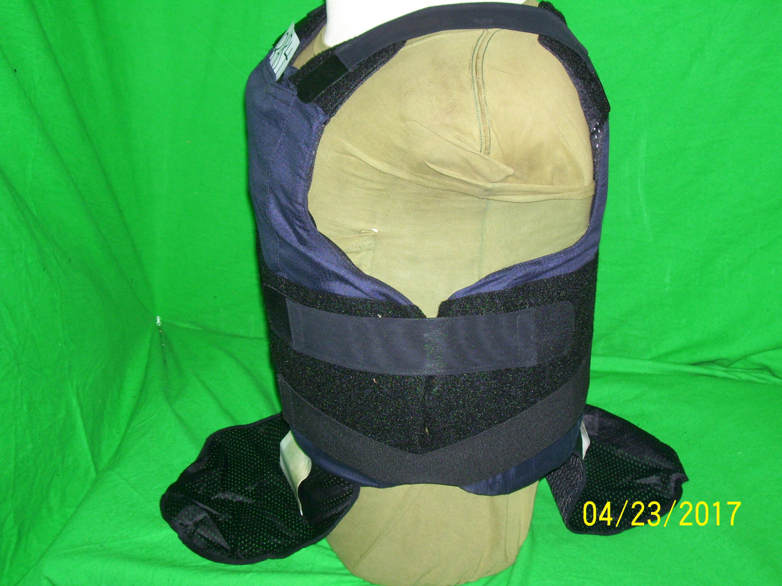 Sfriland Body Armor Bullet Proof Vest Level IIIA XL-SH GOOD Cond 2010+FREE PLATE
