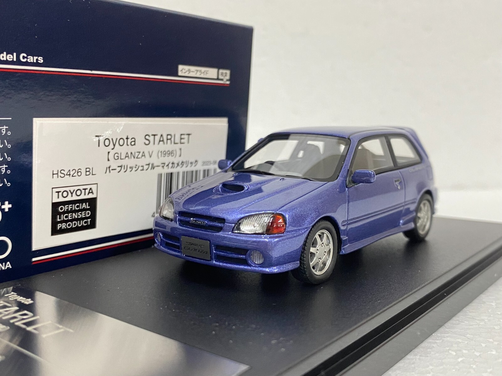 ミニカー Hi-Story 1/43 Toyota STARLET GLANZA V Amazon | インターアライド(INTERALLIED) Hi Story 1/43 トヨタ