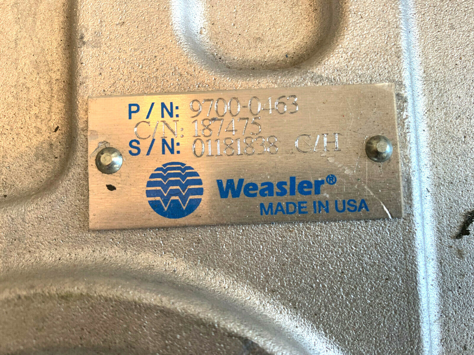 Weasler Gearbox