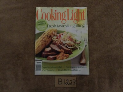 Cooking Light Magazine / June 2004 / No Label / Fresh Tastes For Grilling