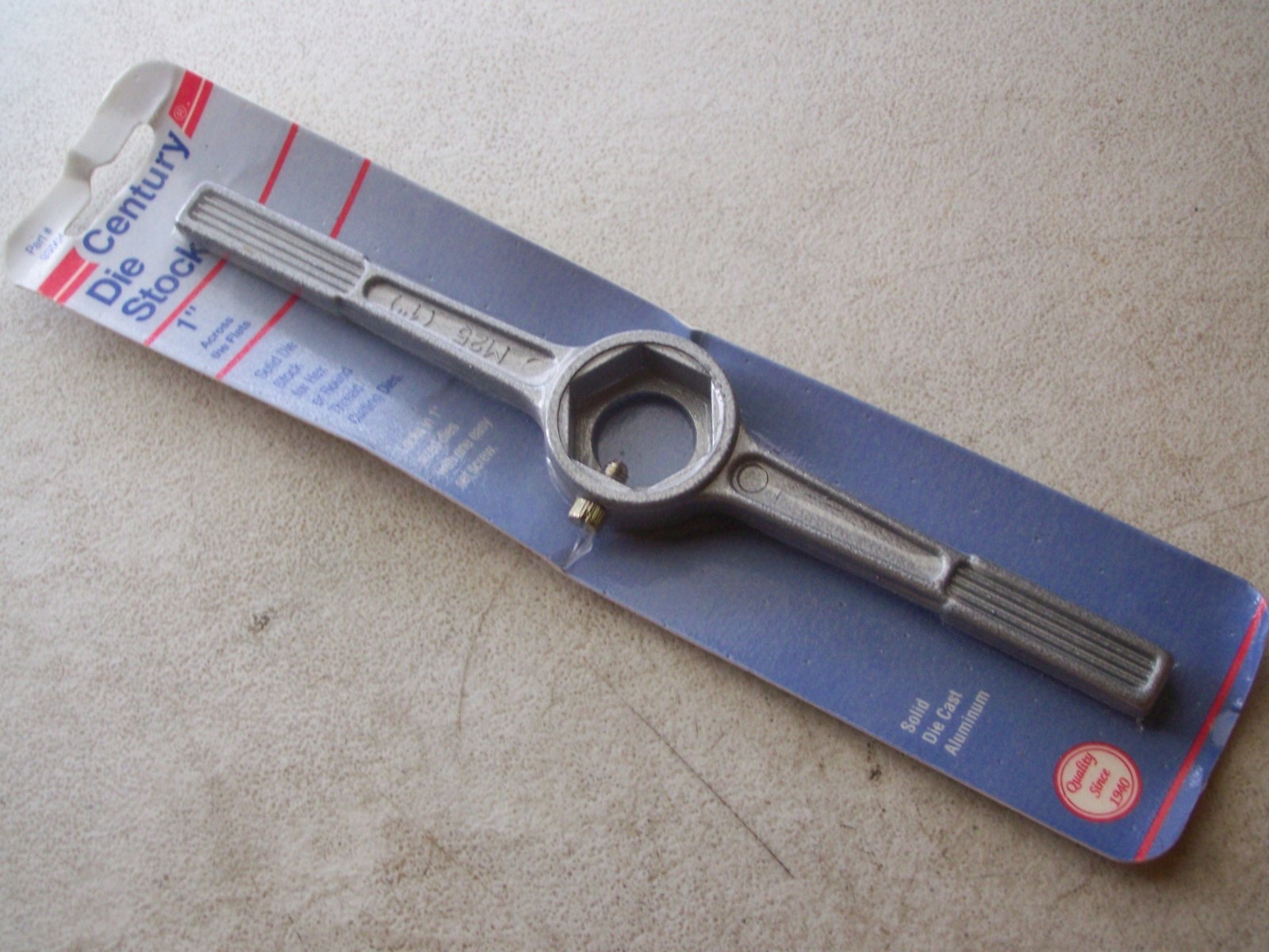 Century 98504 Die Handle Fits 1" Hex Stock New Century 98504 Die Handle Fits 1" Hex Stock New