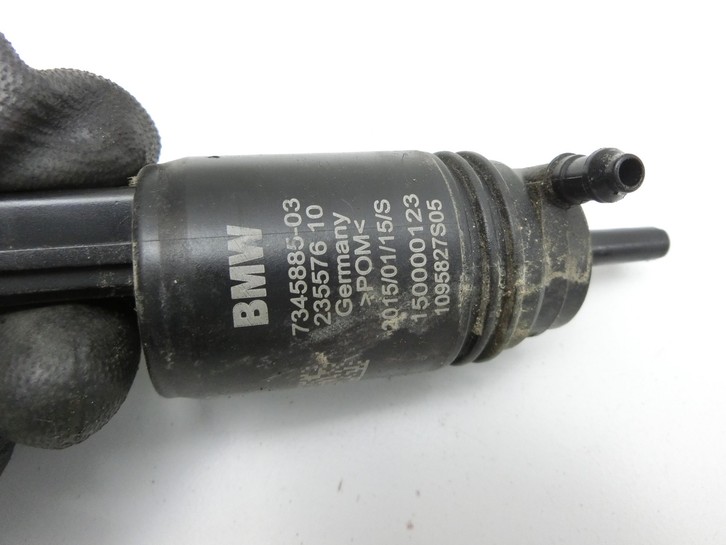 BMW X1 E84 X18D 09-12 Waschwasserpumpe Waschpumpe BMW X1 E84 X18D 09-12 21.01.2015 7302589 67127302589 7345885-03... Bild 5