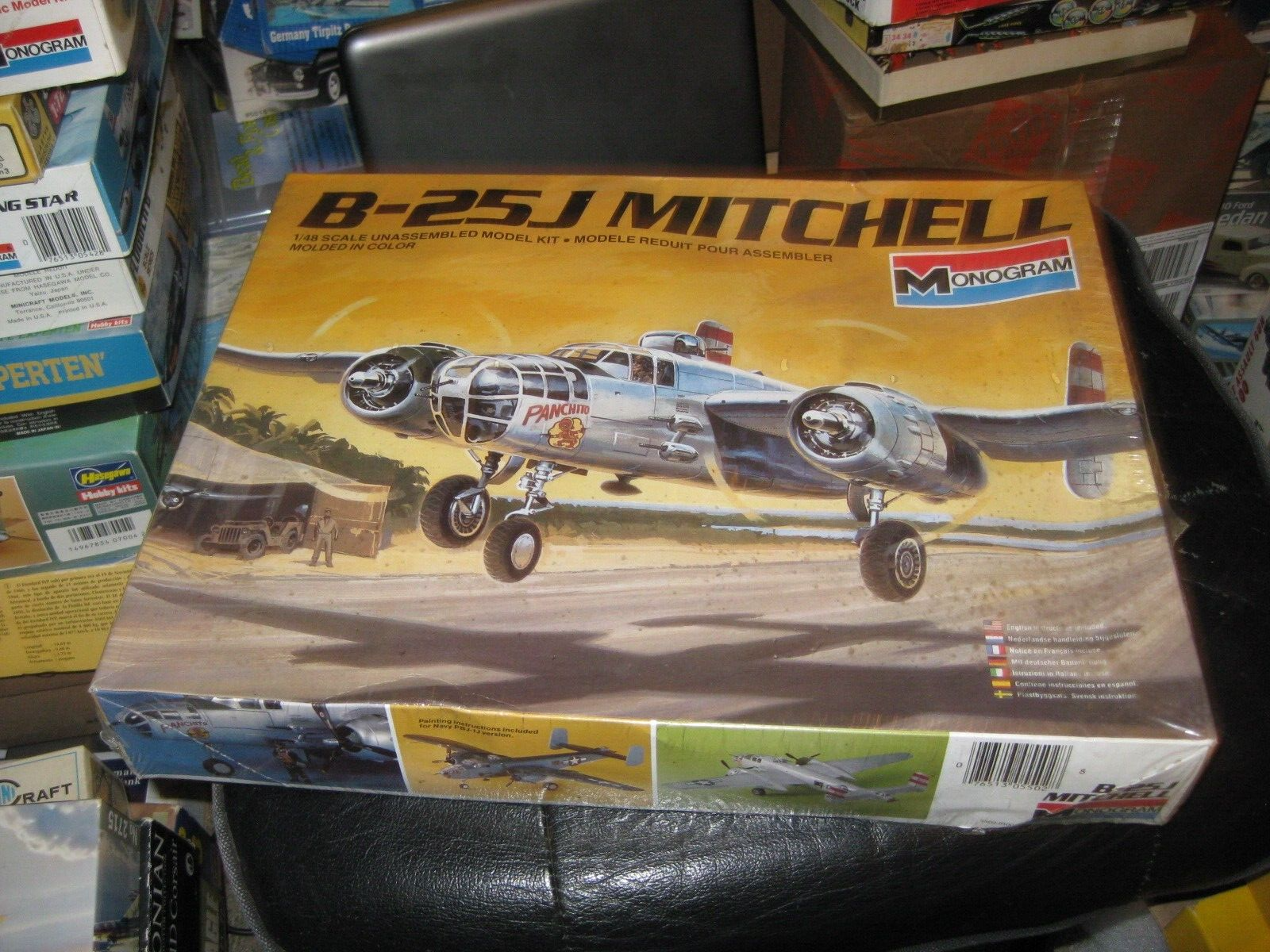 Monogram 1/48 B-25J Mitchell, by Spiros Pendedekas